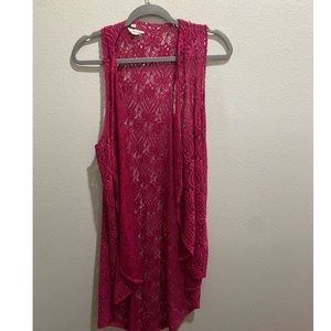 Pink Southern Stitch Cardigan